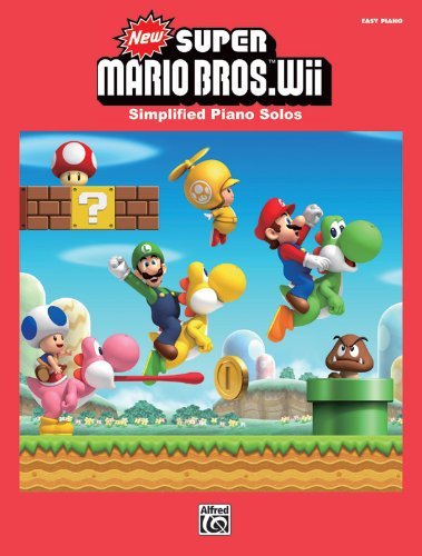 Koji Kondo/New Super Mario Bros. Wii@ Simplified Piano Solos